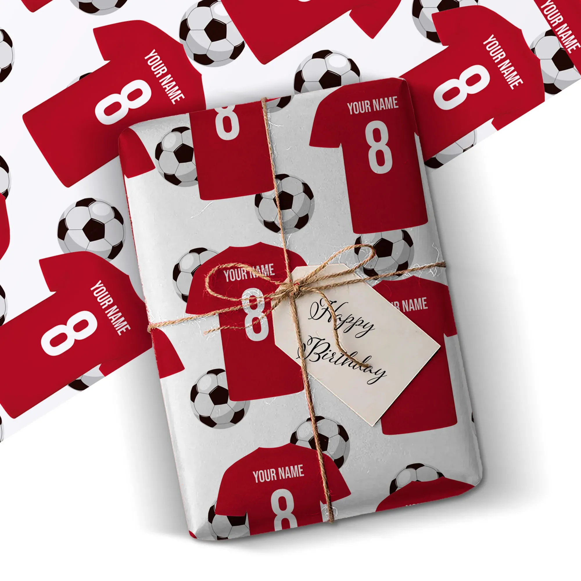 Football Shirt Wrapping Paper image 12